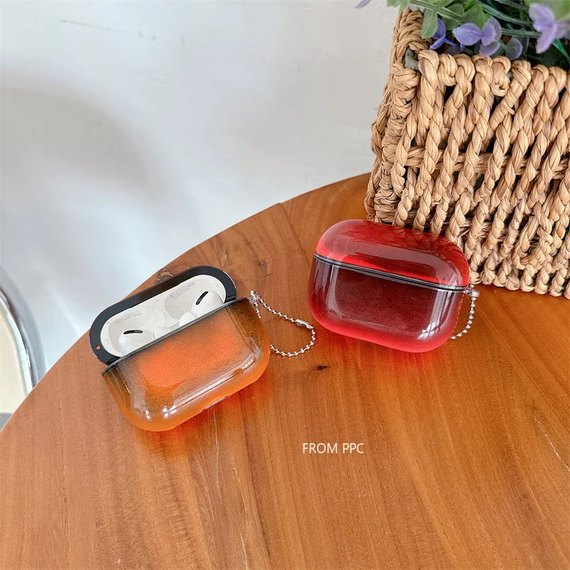 Glow-in-the-Dark AirPods Case — Liquid Glitter Quicksand | Fits AirPods 2/3/4 & Pro