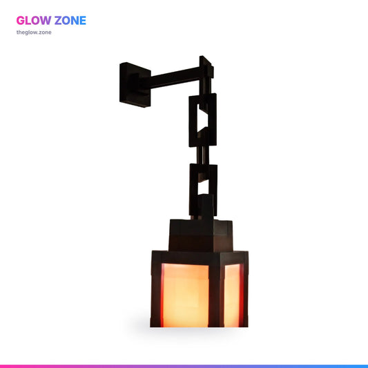 Pixel Lantern Night Light - 16 Colors, Remote Control | Retro Gaming Vibes
